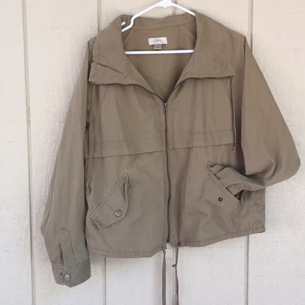 Canvas jacket from the Loft, L